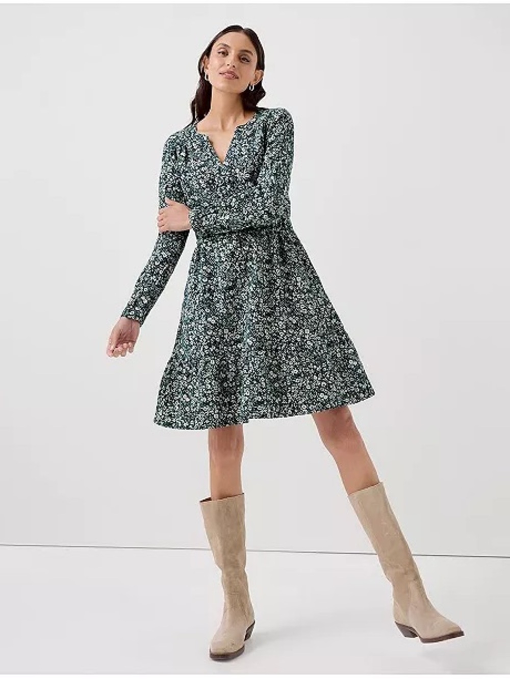 NWOT PACT Cafe Crepe Dress Size XS